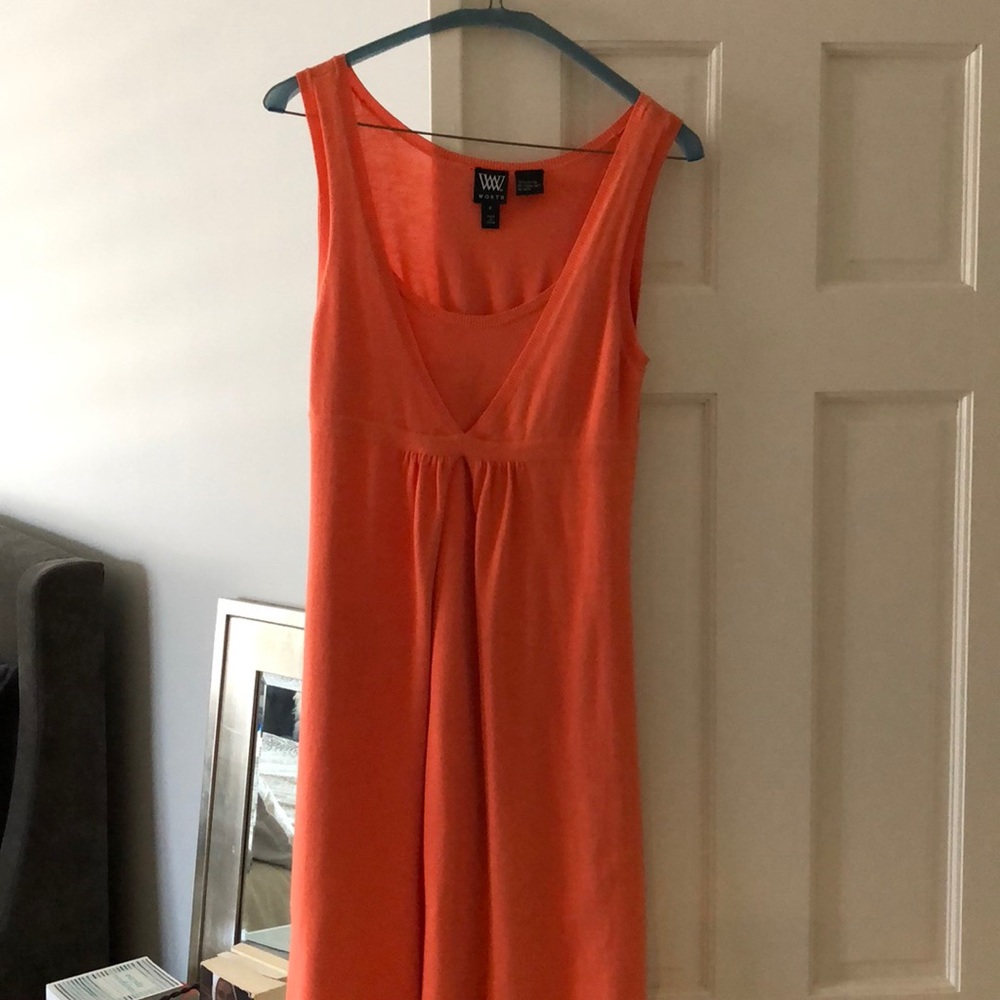 W by Worth Orange Dress